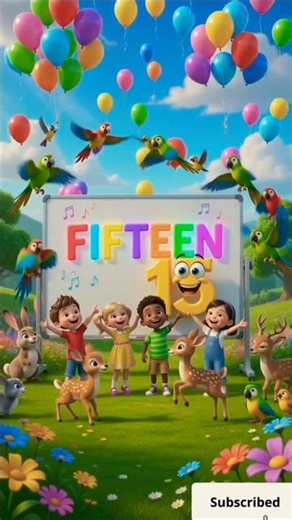 🌈 Numbers 15 & 16 Adventure | Learn FIFTEEN & SIXTEEN Fun Counting Song for Kids 🎵