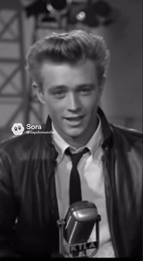 James Dean gives an interview on his new movie Giant and gives details about his character.(Ai Short