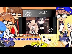 *(( MIRACULOUS LADYBUG 🐞))* REACT to themselves as MLB memes and Gacha TikToks 💖// Cupcake gacha