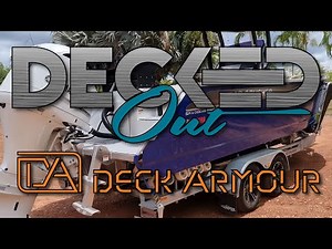 Deck Armour to Bar Crusher 780XT over checker plate flooring.