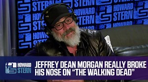 Jeffrey Dean Morgan tells Howard Stern about the time Andrew Lincoln broke his nose during a fight scene for The Walking Dead. | The Howard Stern Show