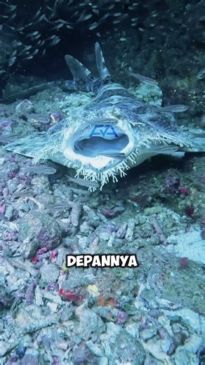 Wobbegong, the Carpet Shark That Disguise Itself as Seaweed