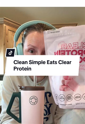 If you’re seeing this video, that means that the clear protein powder in pink burst by @Clean Simple Eats is finally back in stock! I’ve tried a ton of different clear protein powders, and this is the best one by far. ##clearprotein##cleansimpleeatsprotein##clearproteinpowder##proteinshake##proteindrink