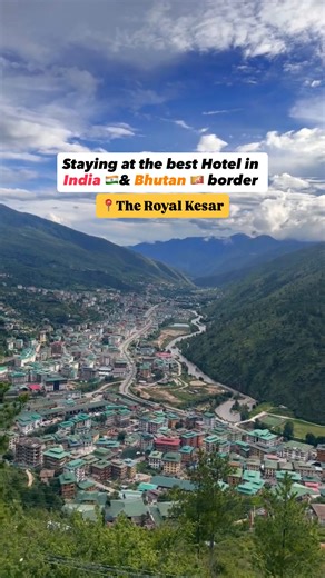Preeti Singh on Instagram: "Bhutan 🇧🇹 just 10 minutes away from India 🇮🇳?? 🤯 Stay at Hotel Royal kesar. Room starting tarriff: 3500/- Contact: +91 9099252752 for any query #tasteoftravellers #bhutan #india #travel #fyp"