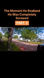 The Moment He Realized He Was Completely Screwed PT. 2 #fyp #clips #bodycam #crime #chase