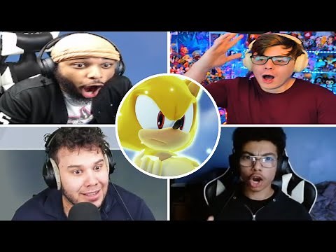 Sonic Frontiers - First Titan Boss Reaction Compilation (SPOILERS)