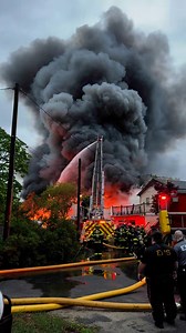 Last night the Vineland Fire & EMS Department responded 07:30 pm to another structure fire in the 2300 Block of Sunset Avenue off of Mill Rd. Initial dispatch was E1, 2 Duty Crew, 3 & 6 along with L6. With numerous calls & a column in the sky added Car 1, his Deputy along with E4 & L2 to the box along with NJ Forest Fire Division. Units arrived to find a large home attached to apx a 150’ converted chicken coop. With an advanced fire condition a secondary watery source was developed to augment th