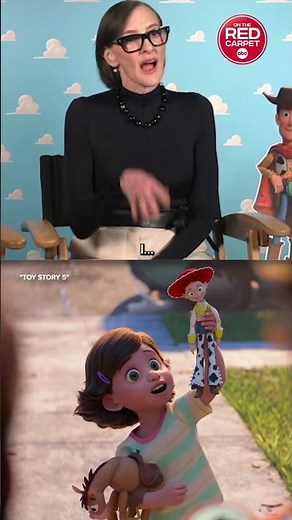 Joan Cusack and Greta Lee on "Toy Story 5"