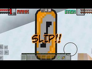 Minecraft Snowboard Racing