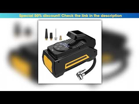 120W 150PSI Smart Car Air Compressor WirelessWired Electric Portable Car Tire Air Pump for Car