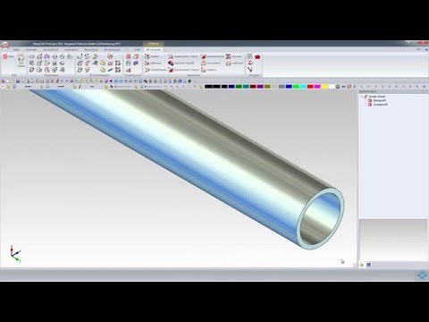 Rohrkonstruktion mit MegaCAD