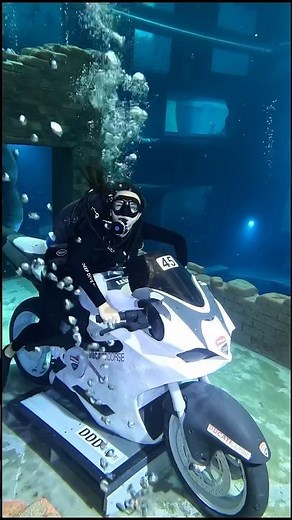 DIVING IN DEEPEST POOL IN THE WORLD