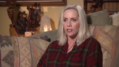 Cherie Currie's chainsaw art