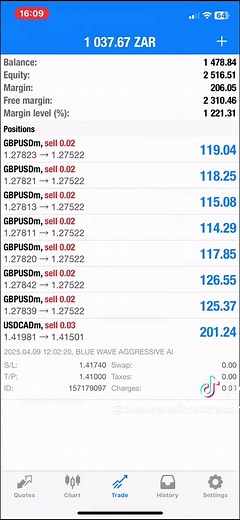 BLUE WAVE FOREX TRADERS on TikTok