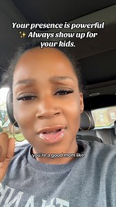 Your presence is power ✨ Show up for your kids, it matters more than anything. #ParentingMotivation | Mae Myers