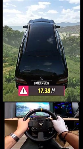 #1401 '06 Mercedes BENZ E 55 AMG WAGON Big Extreme Jump #shorts