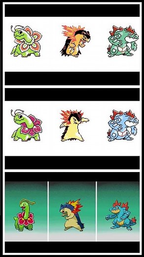 Pokémon - évolution starter G2 : Germignon , Héricendre , Kaiminus #Shorts