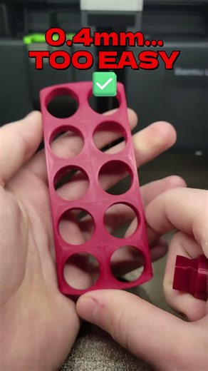 THE 0.01mm CHALLENGE 🔬 (#impossible ?)#3dprinting #timelapse #satisfying #tech #challenge #test