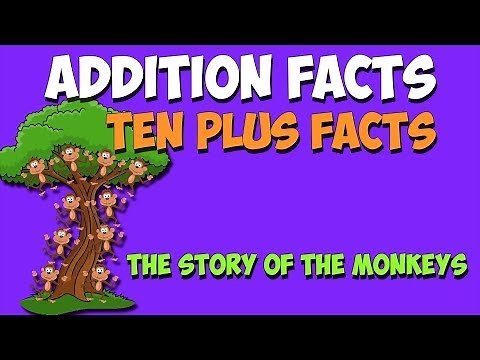 Addition Facts Song- Ten Plus Facts- It's not Five-Teen!
