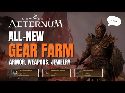 New World Aeternum: BEST Gear Farm (Jewelry Included)