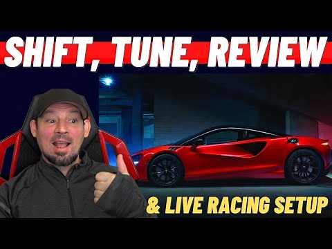 CSR2 McLaren Artura, how to drive, review and live race setup