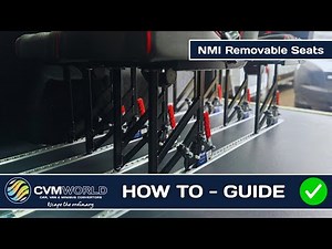 How To Remove Minibus Seats (NMI Quick Release) - CVM World