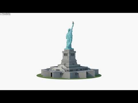Statue of Liberty 3D model by 3DModels.org