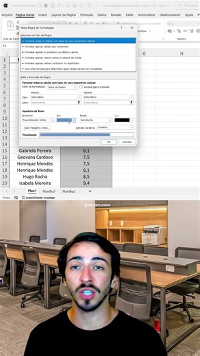 Add DATA BAR to your Excel databases | #excel #shorts
