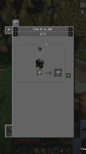 Cow in a Jar is Real in Modded Minecraft