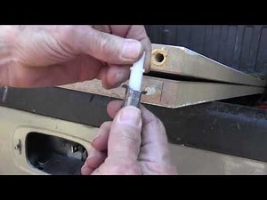 How to fix or repair a loose bifold door hinge pin. It's a simple fix