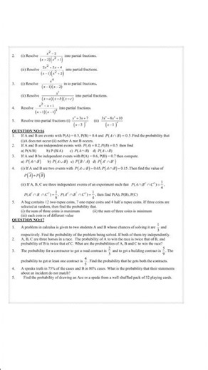 Inter Maths 2a important questions 2026 - ipe - intermediate - ts - question paper #maths