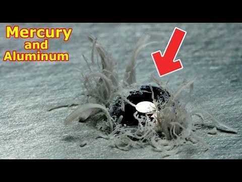 mercury and aluminum reaction amalgam | mixing mercury and aluminum reaction