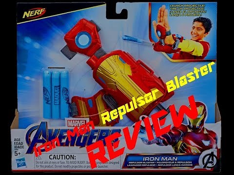 (REVIEW) Nerf Iron Man Repulsor Blast!