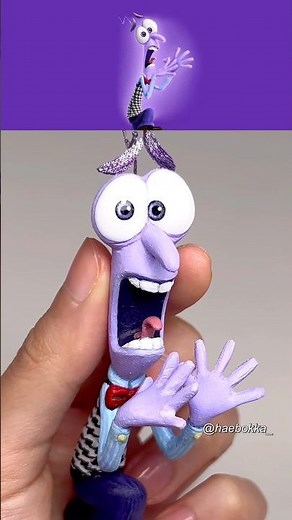 3d펜으로 인사이드아웃 소심이 만들기! I made a Inside Out FEAR☂️