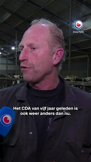 It mei dúdlik wêze dat D66 net de earste partij is dy't boeren útkieze soene, seit Jan Teade Kooistra, foarsitter fan LTO Noord. Hy sjocht lykwols mooglikheden, mei troch de winst fan CDA. | Omrop Fryslân