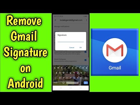 How to Remove Gmail Signature on Android
