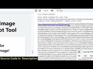 Javascript DOM-to-Image.js Example to Take Screenshot of HTML as PNG Image in Browser