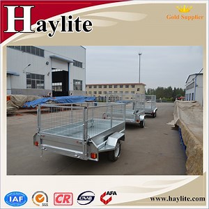 [Hot Item] Australia Galvanized Box Cage Trailer Metal for Sale