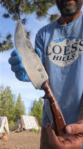 The chef knife Jason Voorhees would have chosen 😆 #beautiful #chef #sharp #custom #hobby #steel #fun