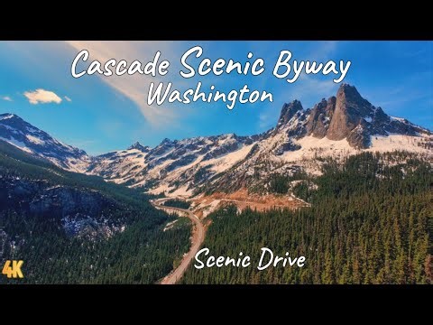 Scenic Drive - Washington Cascade Scenic Byway Loop and Mt Rainier