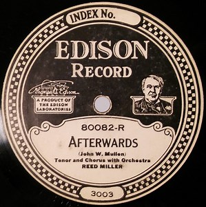 Reed Miller / Elizabeth Spencer And Walter Van Brunt - Afterwards / The Mocking Bird