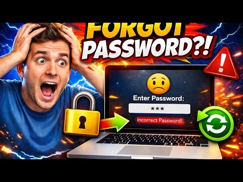 Forgot Your MacBook Password? ⚠️ Reset It in Minutes (NO DATA LOSS)