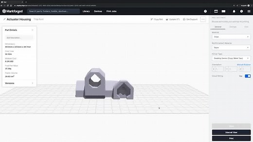 The Markforged Metal X 3D printer is the first simple, safe, and cost-effective metal 3D printer for businesses. Check out the 3 steps it takes from design to metal 3D printed part! 3D print in Stainless Steel, Tool Steel, Copper, and Inconel. Request a Quote: https://bit.ly/31HPx1W | Markforged