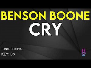Benson Boone - Cry - Karaoke Instrumental