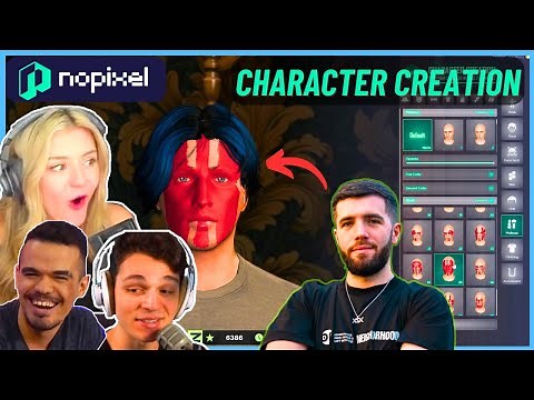 The first characters of NoPixel 4.0 (streamers react) | GTA RP NoPixel 4.0
