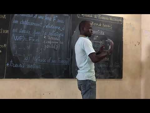 Travail et puissance mécanique 3ème partie 1