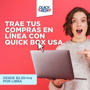 1K views | ¡No esperes más y abre tu casillero hoy mismo!  Recibe 2lbs GRATIS en tu primer envío. Regístrate aquí: bit.ly/QBRegistroGUA | Quick Box USA | Facebook