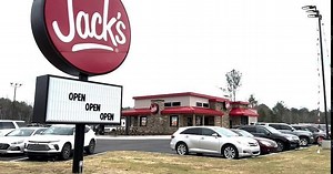 Jack's Restaurant opens in Eclectic, Alabama