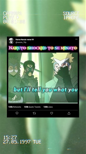 Naruto Is Shocked to See Minato🦊