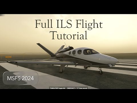Microsoft Flight Simulator 2024 - Full ILS flight in the Cirrus Vision Jet G2